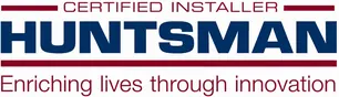 Huntsman Certified Installer badge